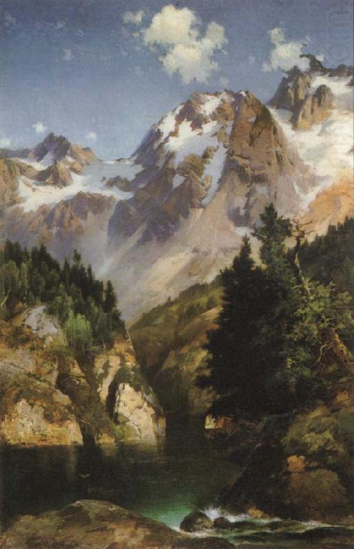 Thomas Moran Idaho Territory china oil painting image